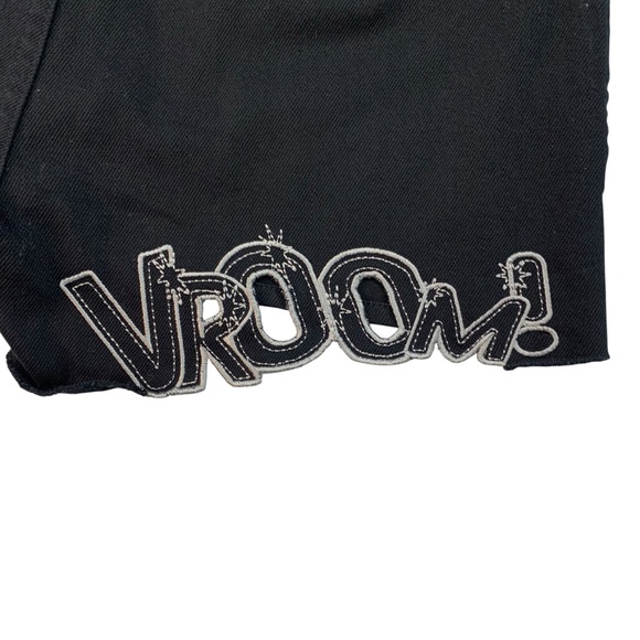 HARLEY-DAVIDSON VROOM Black Denim Shorts — Size 6 — NWT - Picture 3 of 7